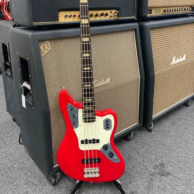 Fender JAB J-Craft Jaguar Bass 2006 - Hot Rod Red image 2
