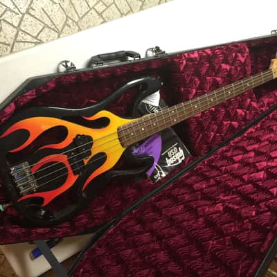 Fender Precision Bass 1970 - 1983 Customized Into Flame Shooting Torch image 1