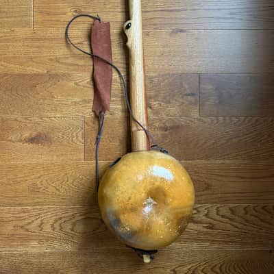 Barry Banjo #503 Left -Handed fretless Gourdie 5 string 2026 - Mahogany neck with oil finish image 5
