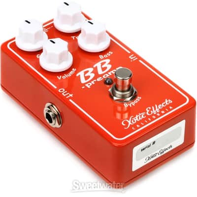 Xotic BB Preamp v 1.5 Pedal (BBPreampv15d2) image 5
