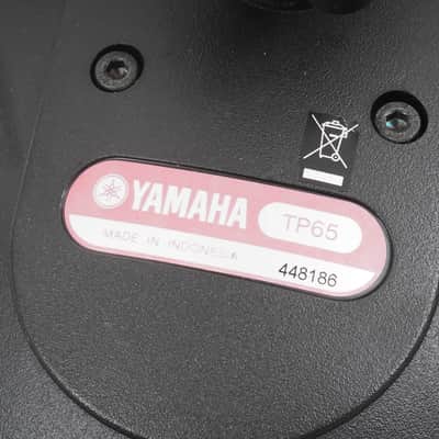 Yamaha TP65 Single-Zone 8.5" Electronic Drum Pad 2010 - 2016 - Black image 4