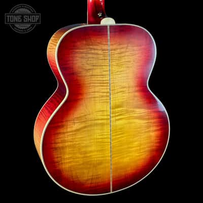 Used 2024 Gibson Custom Shop Jimmy Page Collector's Edition "Signed" 1964 SJ-200 Murphy Lab Light Aged Cherry Tea w/case TSU25248 image 17