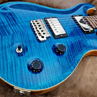 PRS (Mint)  Custom 22 Artist Grade 🎨  2007 - Blue Mateo image 12