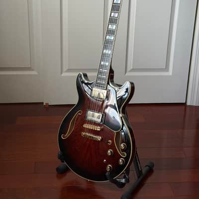 Ibanez AM153QA-DBS Artstar Standard 2018 - Present - Dark Brown Sunburst