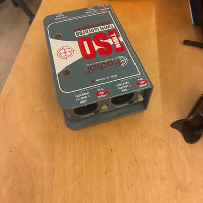 Radial Twin-Iso Two Channel Line Level Isolator 2010s - Blue image 4