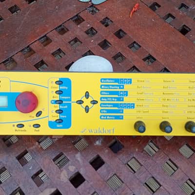 Waldorf Micro Q Rackmount Synthesizer 1999 - 2011 - Yellow image 7