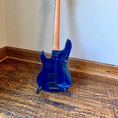 Kiesel Mahogany PB5 5-String PJ Bass 2021 Transparent Blue w/ Nordstrand Pickups image 5