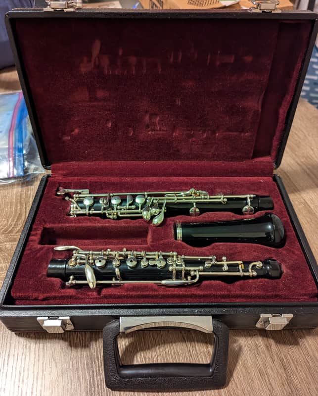 Yamaha YOB-211 Student Series Standard ABS Oboe 1990s - Black image 1