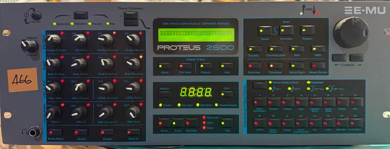 E-MU Systems PROTEUS 2500 AS IS image 1