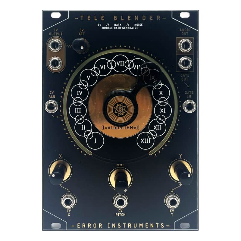 Error Instruments Tele Blender Eurorack Modulation Module (Gold) image 1