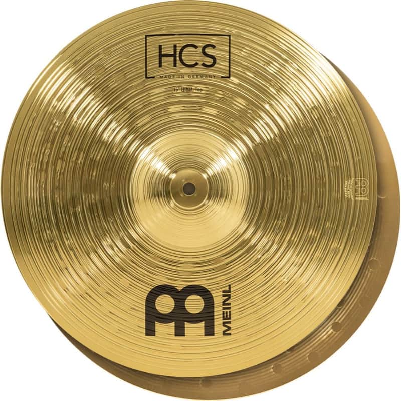 Meinl HCS Hi Hat Cymbals 15" image 1