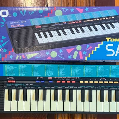 Casio SA-9 Black ORIGINAL BOX AND PAPERWORK image 11