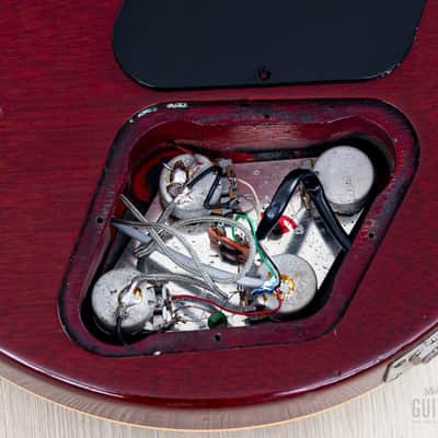 2000 Gibson Les Paul Deluxe 30th Anniversary Limited Edition Figured Top Wine Red w/ Case image 15