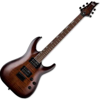 LTD - H-200FM - Dark Brown Sunburst image 3