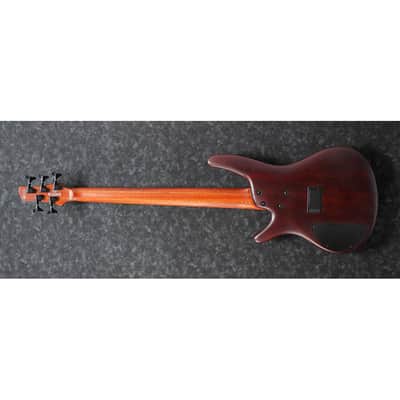 Ibanez SR505E 5-String Bass w/ Bartolini Pickups - Brown Mahogany image 6