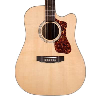 Guild D-150CE Dreadnought Cutaway A/E Guitar - Natural - B-Stock image 1