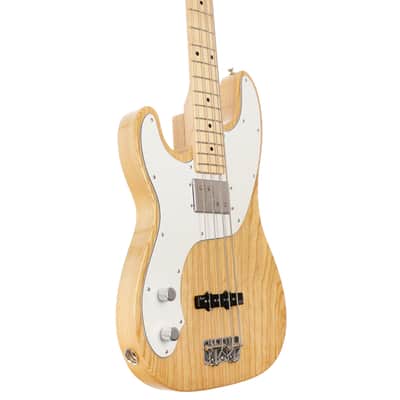 Fender Custom Shop 70s Telecaster Bass Left-Handed 4-String Ash Body - Natural image 4