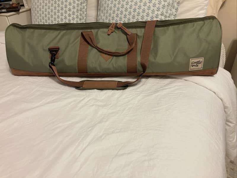 Tama Powerpad Designer Hardware Bag Moss Green Good shape = ludwig gretsch gear image 1