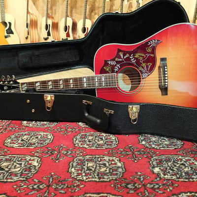 Gibson Limited Edition Maple Hummingbird 2014 Vintage Cherry image 4