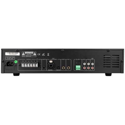 Dayton Audio - DA60R - 60W 2U Mixer-Amplifier 70V / 100V or -  4 Ohm image 3