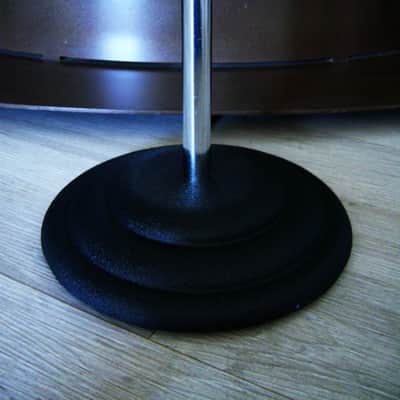 Vintage RARE 1950's Snyder microphone floor stand cast iron Shure Electro Voice Atlas MS10C # 1 image 5