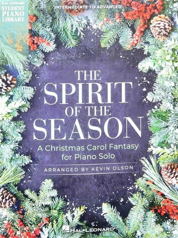 The Spirit of the Season - A Christmas Carol Fantasy for Piano Solo image 1