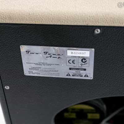 2001 Fender Two Tone Amp Custom Shop 15-Watt 1x12" / 1x10" Guitar Combo image 11