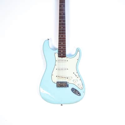 1962 Fender Stratocaster Daphne Blue Owned by Brian Setzer image 2