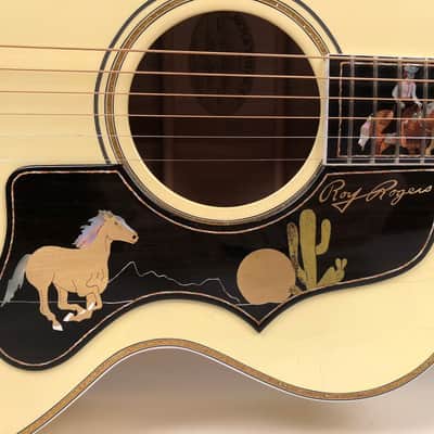 Rich & Taylor Roy Rogers "King of the Cowboys" Tribute Prototype Guitar Signed by Roy & Dale image 3