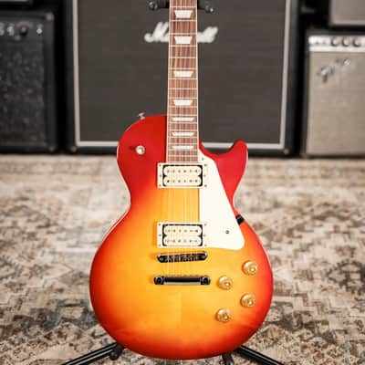 Gibson Les Paul Studio Double Trouble Electric Guitar - Cherry Sunburst with Gig Bag image 3