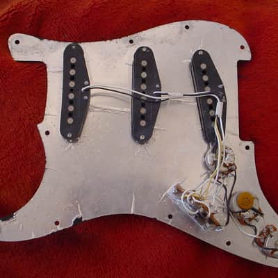 1979 Fender Stratocaster Original Pickguard Pickups Pots x-1 vintage USA image 2