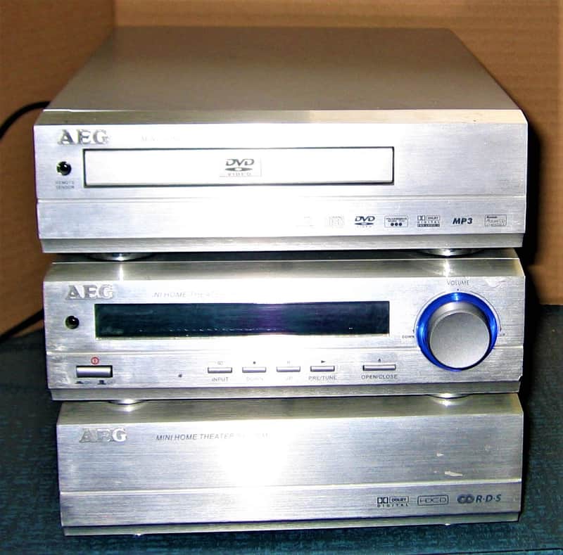 HiFi-Stereo AEG (System-Nr. 4606 made by Sony) 3 Geräte=1Preis, auch einzeln erhältlich ~ MIDI-Format image 1