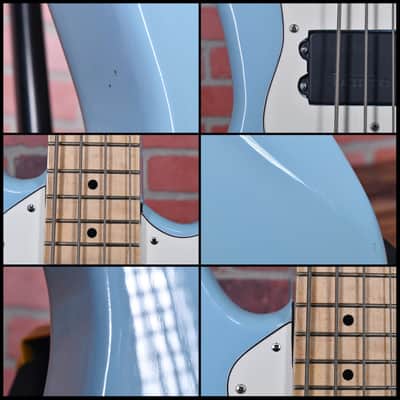 Harney Jupiter Bass One Off Late 80s-90s USA Sonic Blue w/OHSC image 13