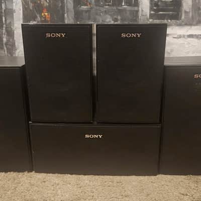 Sony Sony Surround Sound Speaker System SS-CNP900 Sony SS-MSP7000 SS Black 90s image 1