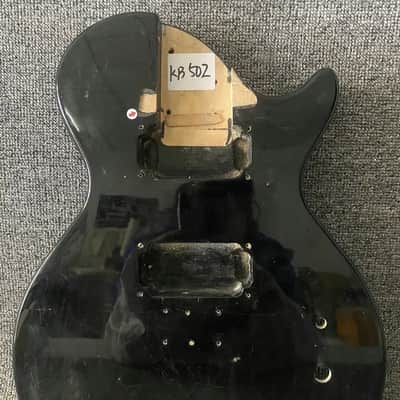 Black Basswood Solid Guitar Single Cutaway Body image 11