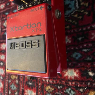 Boss XT-2 Xtortion (Silver Label) 1996 - 1998 - Red & RARE image 2