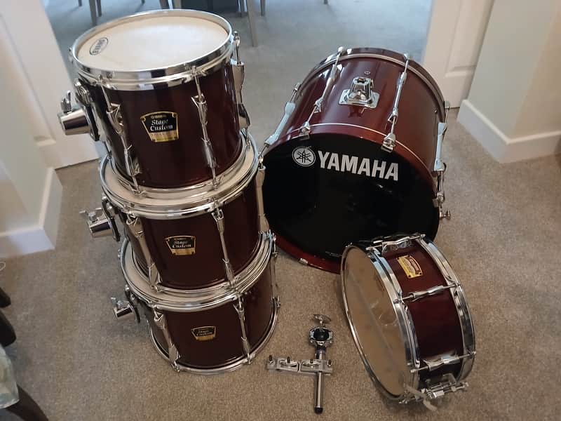 Yamaha Stage Custom Advantage 2001 - Cranberry Red image 1