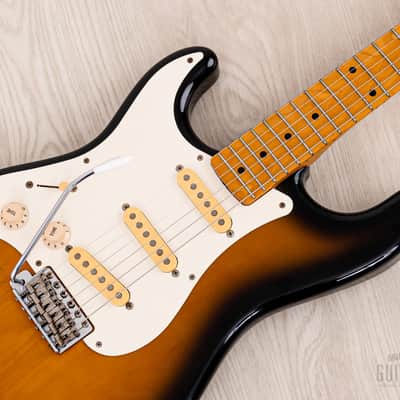 1994 Fender Stratocaster Left-Handed ‘57 Vintage Reissue ST57-65L w/ Case, Japan MIJ image 7