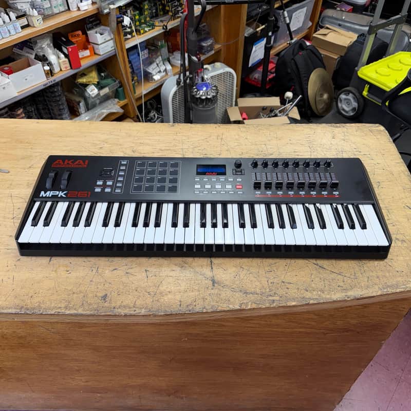 Used AKAI Professional MPK261 61-key Keyboard MIDI Controller image 1