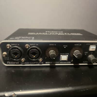 Roland UA-55 Quad-Capture USB 2.0 Audio Interface 2010s - Black image 3