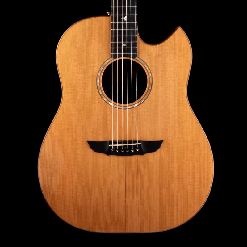 Vintage 1988 Goodall PSC-332 Natural Acoustic Electric Guitar With Case image 1