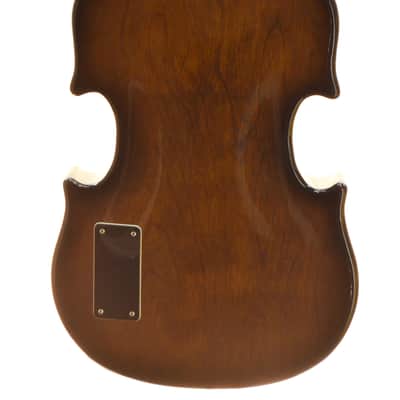 Vintage 1970s Univox Lectra U1970 Fretless 4-String Bass + Gig Bag image 10