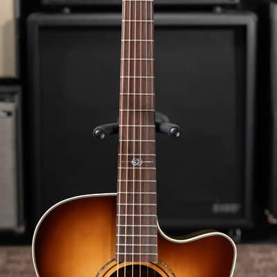 Alvarez Yairi FY70ce Acoustic/Electric Guitar - Shadowburst with Hardshell Case image 4