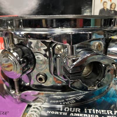 Rick Allen's Def Leppard, Hart Dynamics 8" Trigger Pad Hammered Chrome (RA #2069) 2000s, AUTOGRAPHED!! image 9