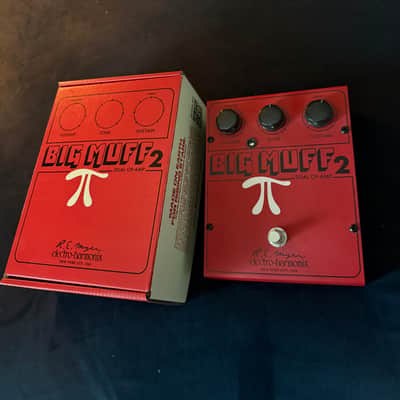 Electro-Harmonix / JHS Big Muff 2 Dual Op-Amp Fuzz 2025 - Red image 2