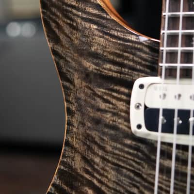 PRS Limited Edition Paul's Guitar Flame Mango Top Electric Guitar - Charcoal with Hardshell Case image 12