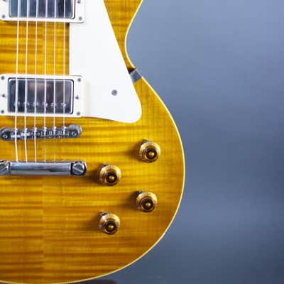 2002 Gibson Historic 1958 Reissue Les Paul LPR-8 Lemonburst image 7