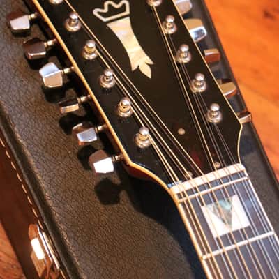Rare Vintage Kiso Suzuki Dreadnought D55 Replica c.1972 + Pro Setup +Japan! (after the Guild style) image 3