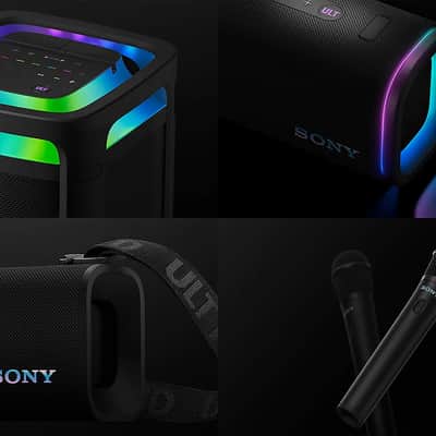 Sony ULT FIELD 5 Wireless Bluetooth Speaker SRS-ULT50 Black Excellent image 15