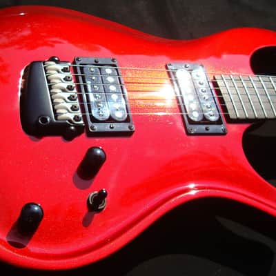 Parker Maxxfly PDF70 Pearl Red Electric Guitar w/Parker Gig Bag image 5